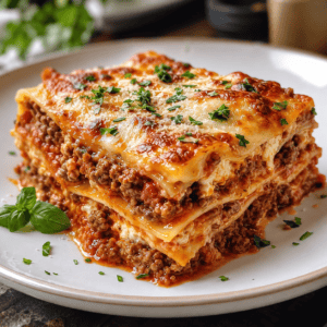Beef Lasagna
